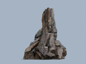 Cliff rocks Model 3D