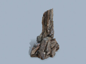 Cliff rocks Model 3D