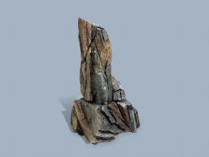 Cliff rocks Model 3D