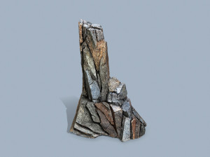 Cliff rocks Model 3D