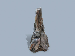 Cliff rocks Model 3D