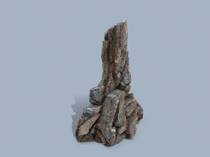 Cliff rocks 3D Model