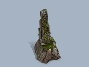 Cliff rocks 3D Model