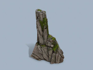 Cliff rocks 3D Model