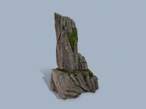 Cliff rocks 3D Model