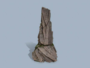 Cliff rocks 3D Model