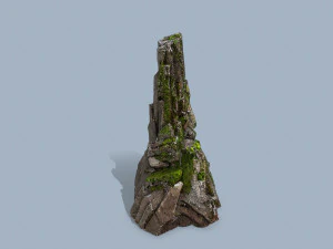 Cliff rocks 3D Model