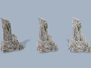 Cliff rocks Modello 3D