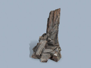 Cliff rocks 3D 모델