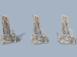 Cliff rocks 3D 모델