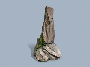Mossy rocks 3Dモデル