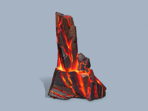 Lava rocks Modelo 3D