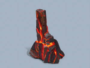 Lava rocks Modelo 3D