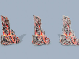 Lava rocks Modelo 3D