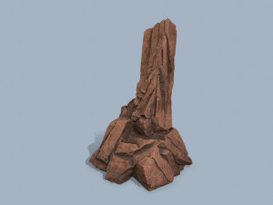 Desert rocks 3D Model