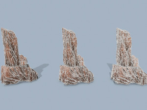 Desert rocks 3D Model