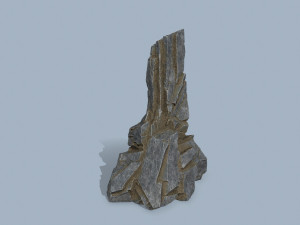 Cliff rocks 3D Model