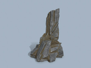 Cliff rocks 3D Model