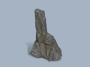 Cliff rocks 3D Model