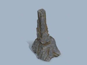 Cliff rocks 3D Model