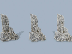 Cliff rocks 3D Model