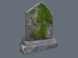 Tombstone set 3Dモデル