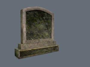 Tombstone set 3Dモデル