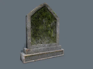 Tombstone set 3D Model