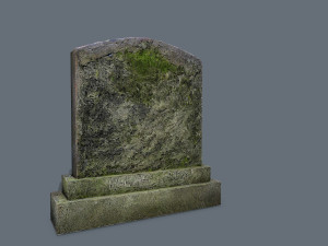 Tombstone set 3Dモデル
