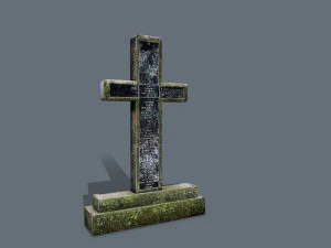 Tombstone set 3D Model