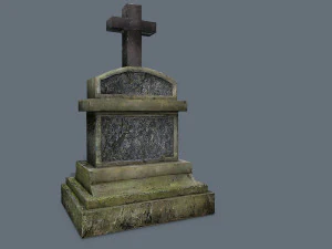 Tombstone set 3D Model