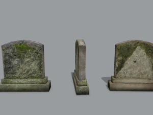 Tombstone set 3D Model