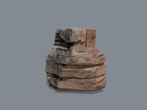 Desert rocks 3D 모델