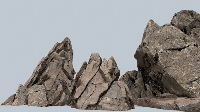 Desert rocks Modelo 3D .c4d .max .obj .3ds .fbx .stl .blend 