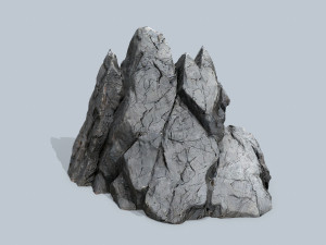 Cliff rocks 3D Model