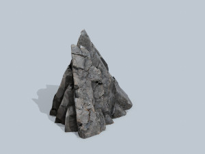 Cliff rocks 3D Model