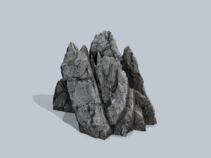 Cliff rocks 3D Model