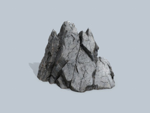 Cliff rocks 3D Model