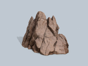 Desert rocks 3D Modell