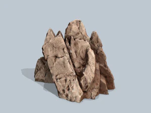 Desert rocks 3D Model