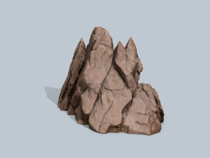 Desert rocks 3D Modell
