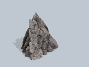 Cliff rocks Model 3D