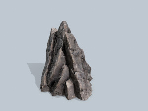 Cliff rocks Model 3D
