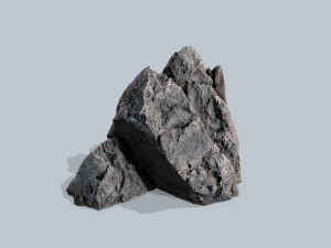 Cliff rocks Model 3D