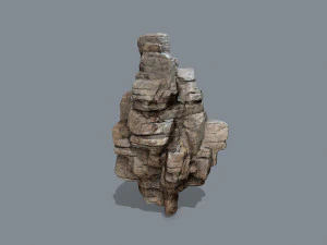 Egyptian rocks 3D Model