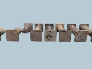 Pillars of Egypt 3D Model