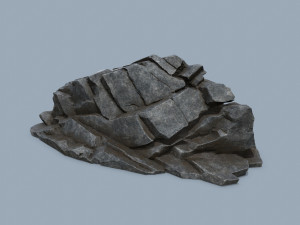 Cliff rocks 3D Model