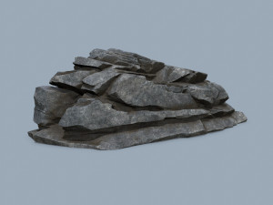 Cliff rocks 3D Model