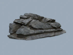 Cliff rocks 3D Model