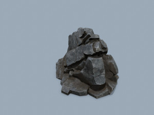 Cliff rocks 3D Model
